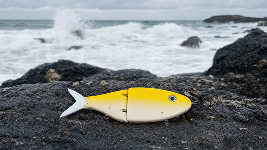 8" Glide Bait – Banana Cream