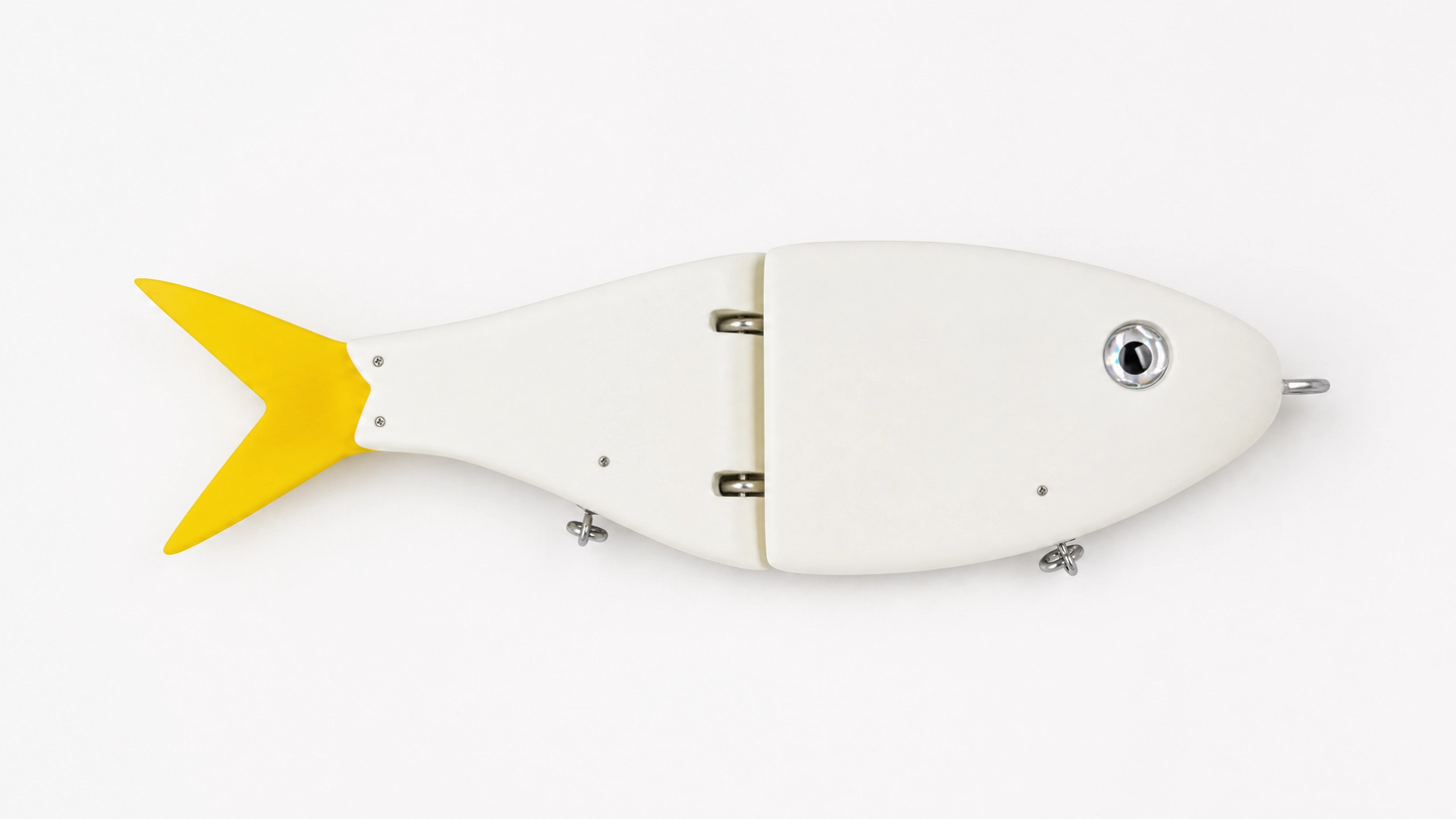 8" Glide Bait – Bone