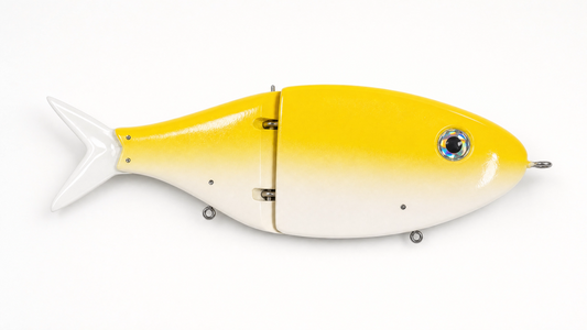 8" Glide Bait – Banana Cream